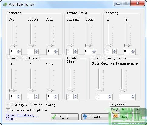 Alt+Tab,Alt+Tab Tuner,窗口调整